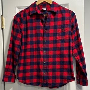 Hannah Andersson plaid flannel